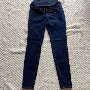 Old Navy Rockstar maternity skinny jeans 1 Short